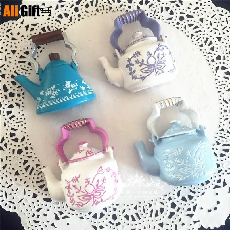 Travel Accessories For 3 Year Old - Kettle Teapot Style Refrigerator Magnetic 3D