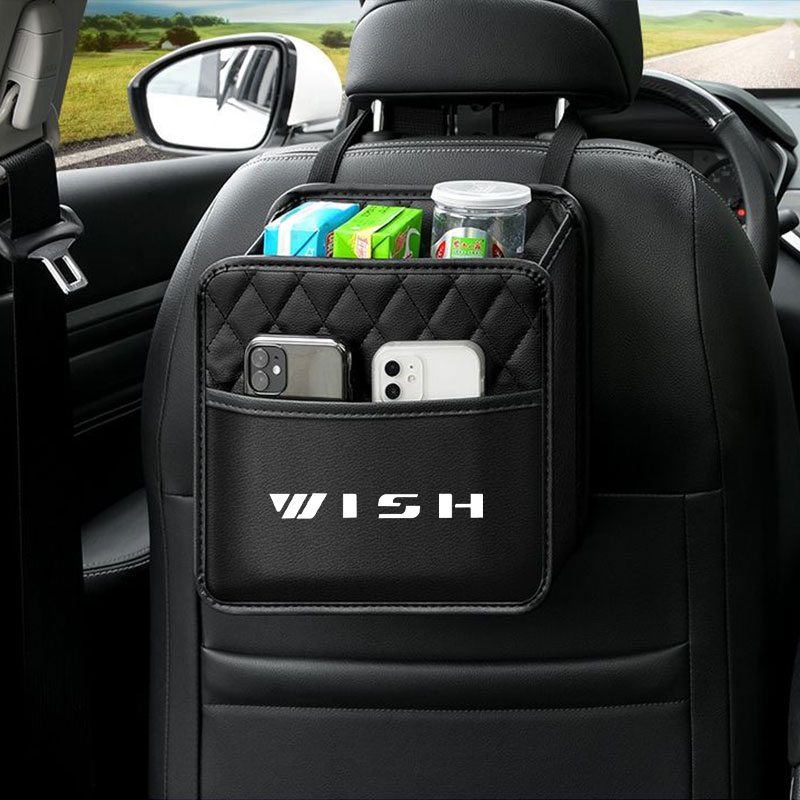 Travel Accessories For Kids - Car Backseat Organizer Multifunction for Toyota