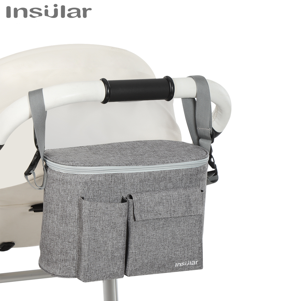 Travel Accessories For 3 Year Old - Baby Stroller Bag Nappy Diaper Mummy