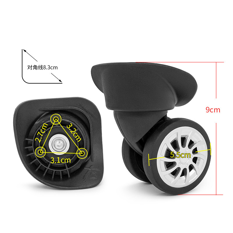 Travel Accessories Samsonite - For Samsonite 80T Luggage Wheels Replacement