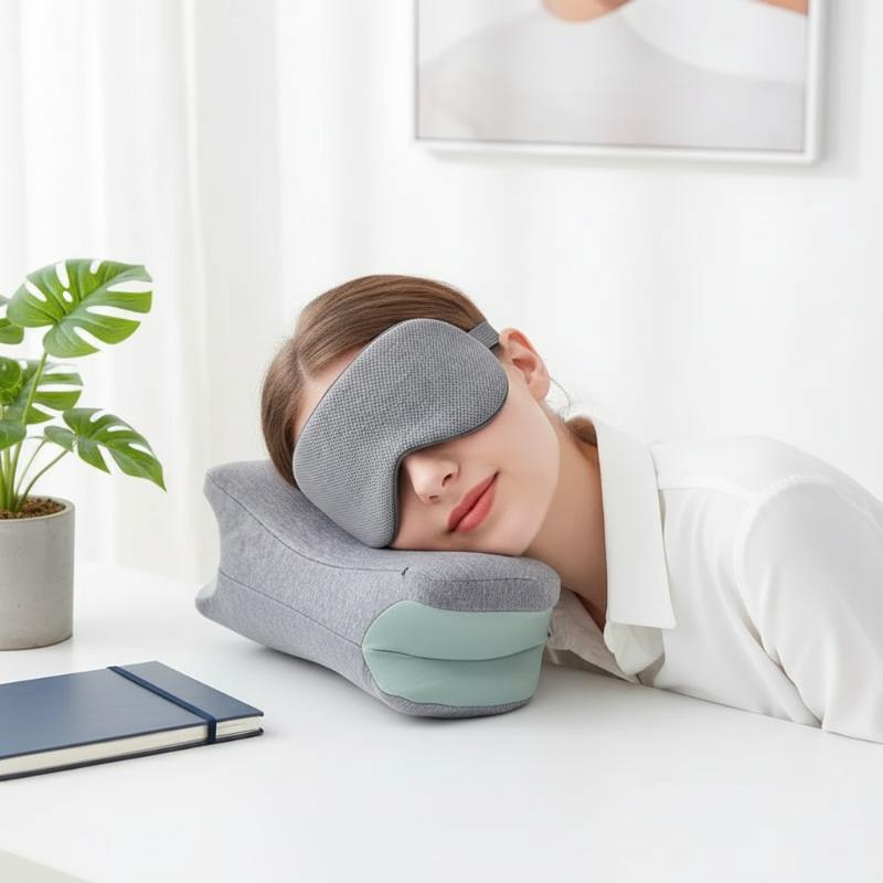 Eye Mask Sleep Travel - Ice Silk Eye Mask Adjustable Warm
