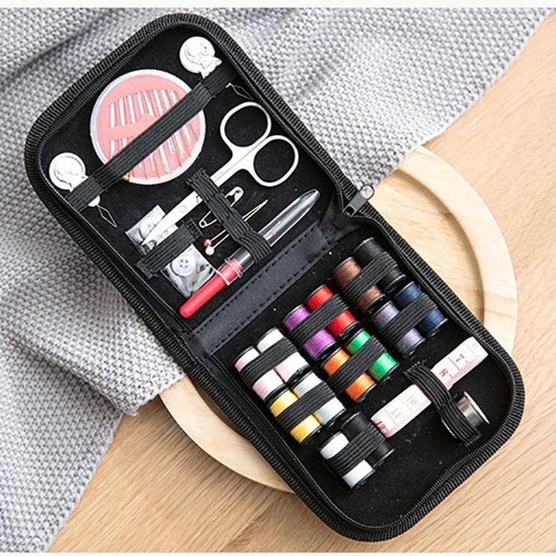 Travel Accessories Gift Set - Portable 10Pcs/set Sewing Kit Mini Travel