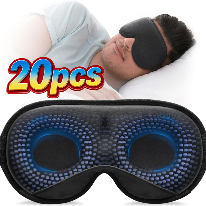 Eye Mask Sleep Travel - Weighted Eye Mask for Sleeping 3D