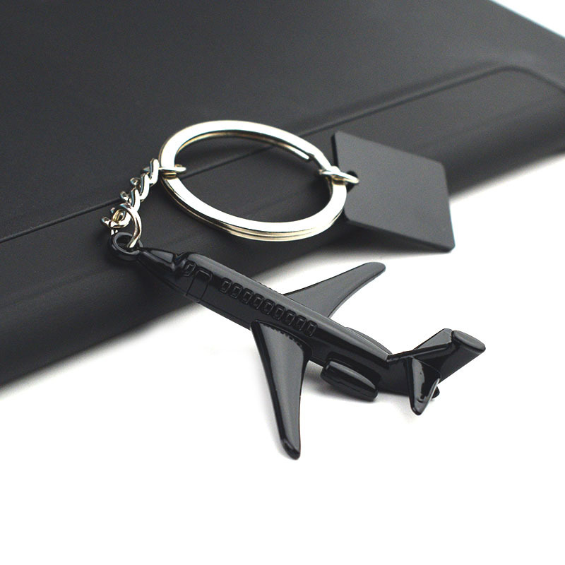 Travel Accessories Gifts For Men - Creative 3D Airplane Model Keychain Fashion