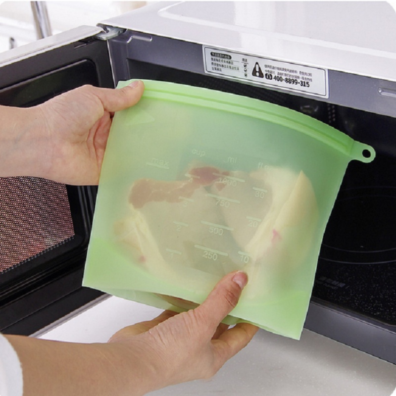 5pcs Silicone Food Storage Con - Reusable Zip Bag review and price