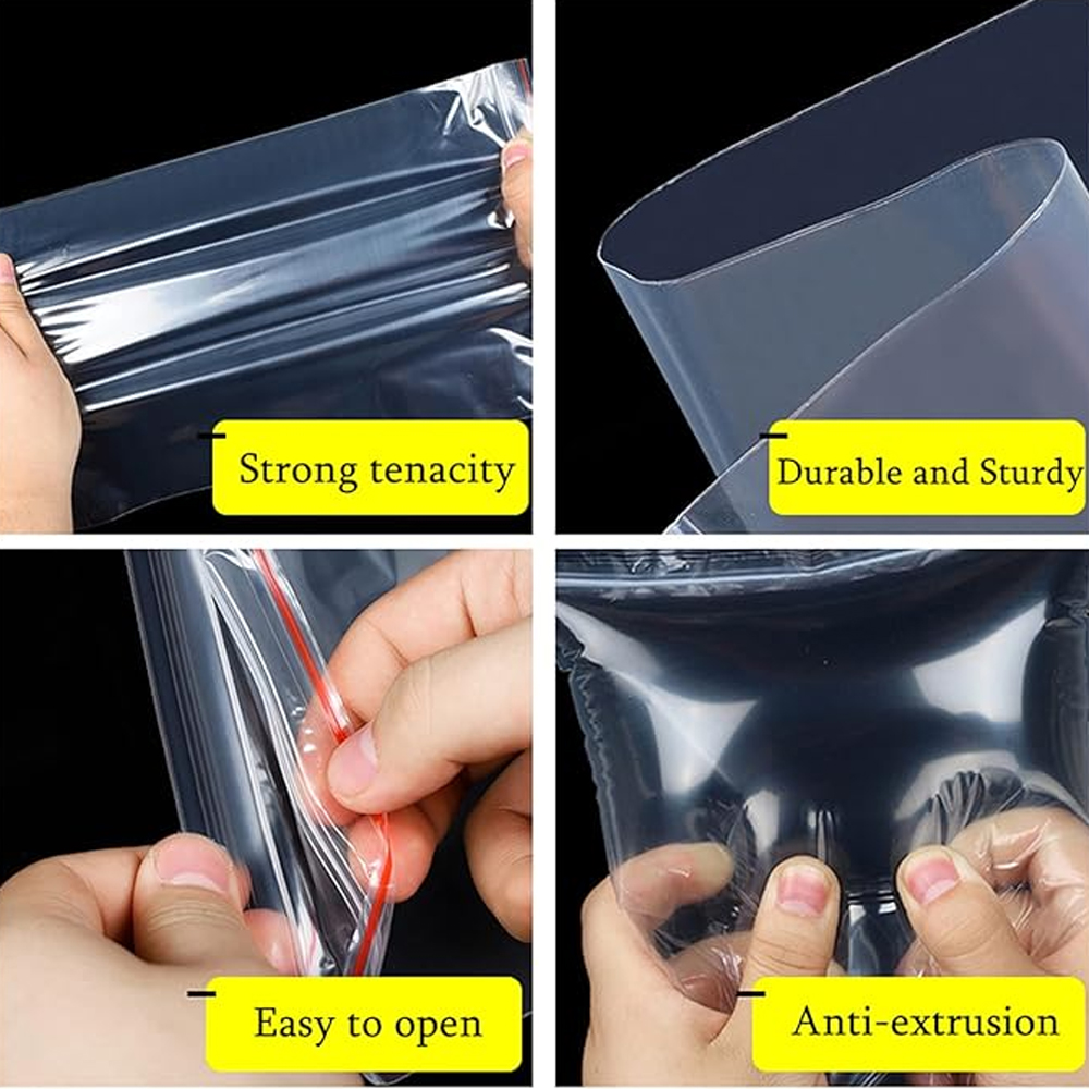 100-1000Pcs Small Zip Lock Pla - Reusable Zip Bag review and price
