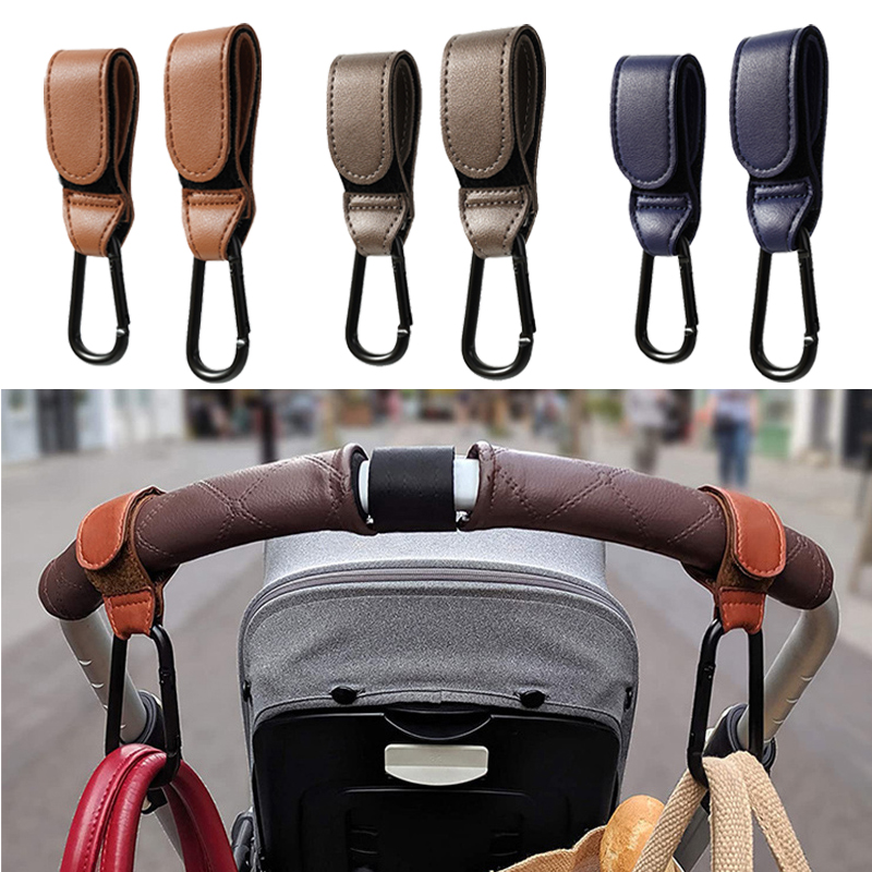 Baby Stroller Hook Fashion PU  - Travel Accessories For 3 Year Old review and price