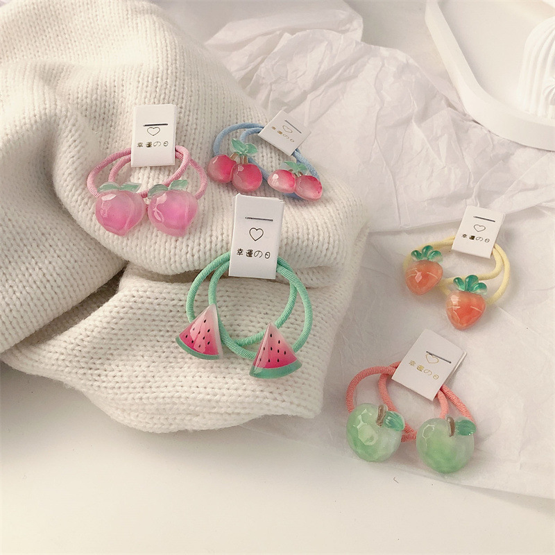 Kids Carrot Hair Ties 5 Pair N - Travel Accessories For Kids review and price