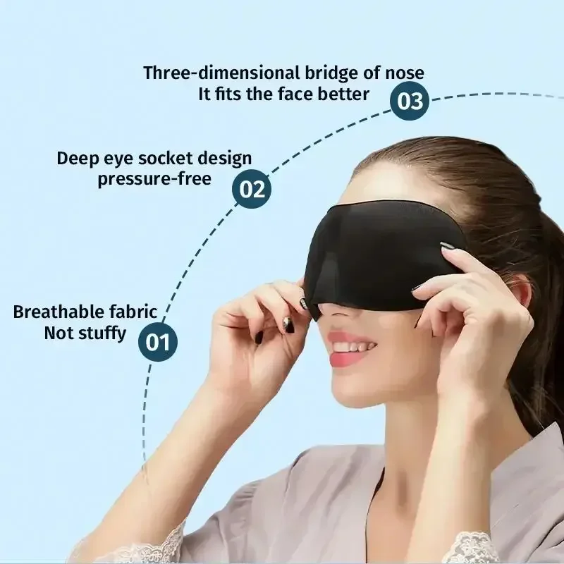 3D Contoured Sleep Mask for Me - Eye Mask Sleep Travel review and price