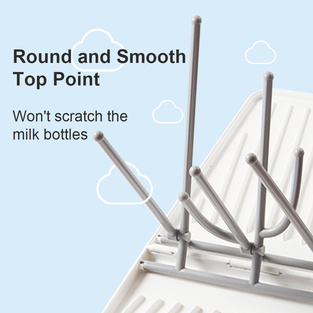 Foldable Baby Bottle Drying Ra - Travel Accessories For 3 Year Old review and price