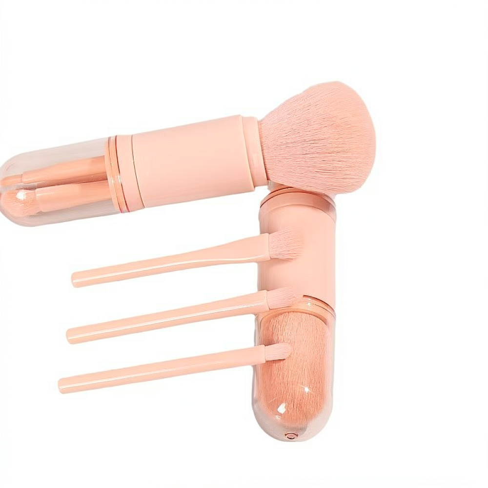 4 In 1 Makeup Brush Set Portab - Travel Accessories Gifts For Her review and price