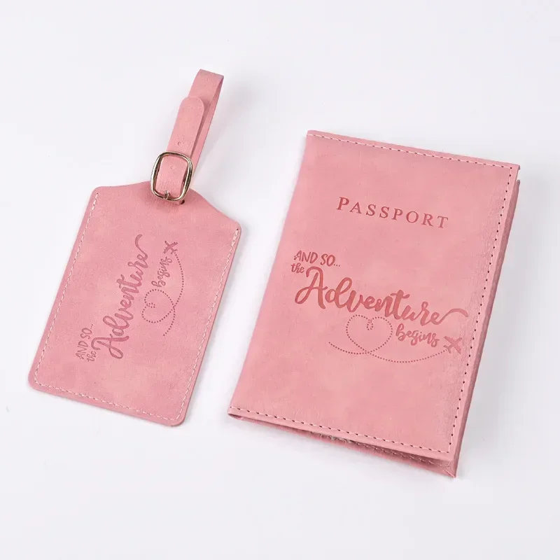 New Purple PU Leather Passport - Travel Accessories Gift Set review and price