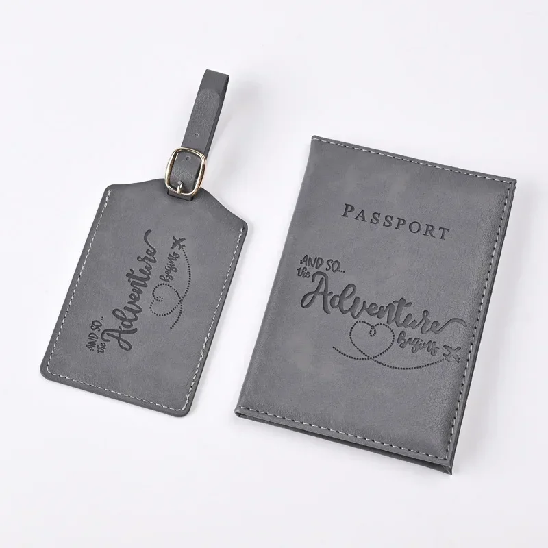 New Purple PU Leather Passport - Travel Accessories Gift Set review and price