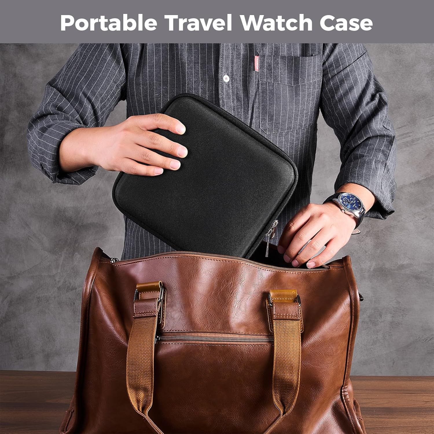 Travel Watch Bracelet Storage  - Travel Accessories Gifts For Men review and price