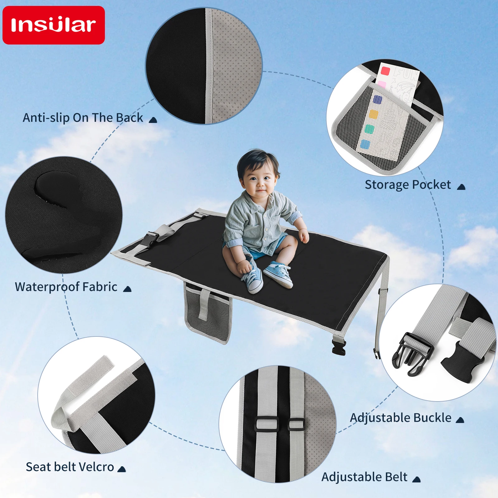 INSULAR Children Airplane Exte - Travel Accessories For Kids review and price