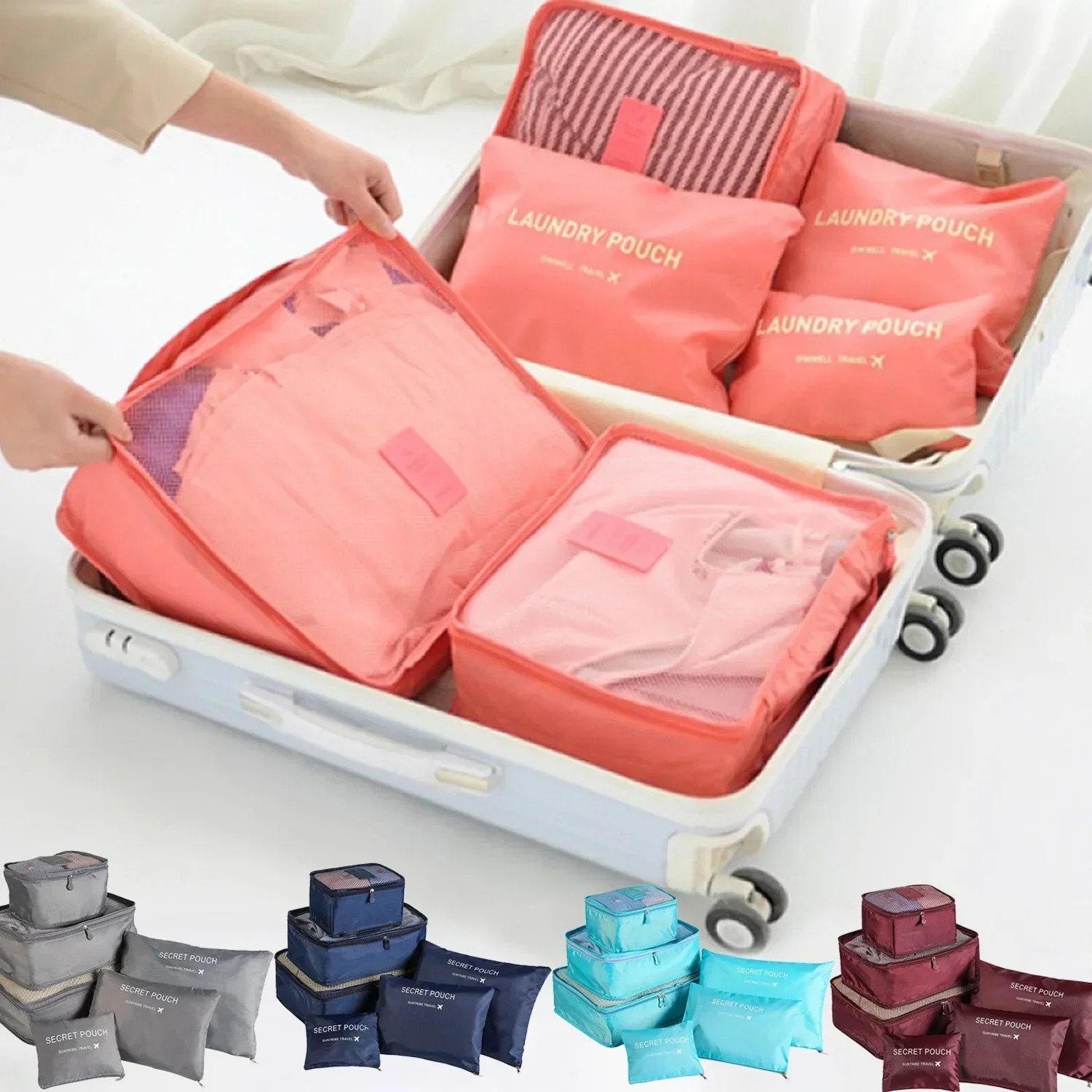 6pcs Set Travel Storage Bags S - Travel Accessories Gift Set review and price