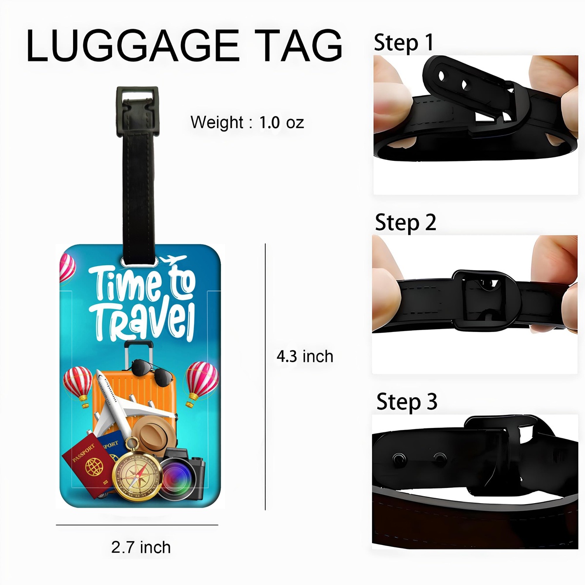 Travel Style Luggage Tag Men W - Travel Accessories Gifts For Men review and price