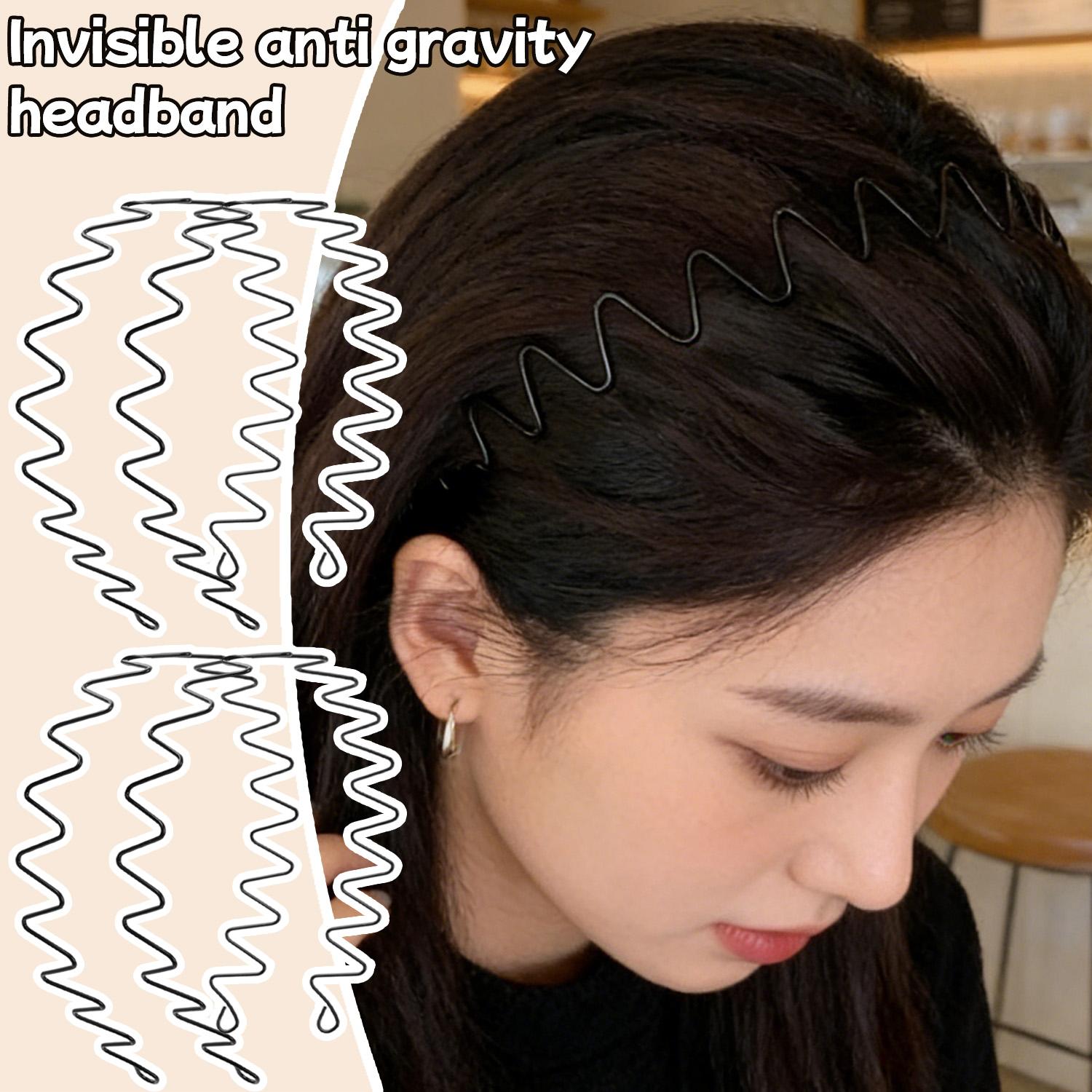 Invisible Metal Wavy Hair Hoop - Travel Accessories Gifts For Men review and price