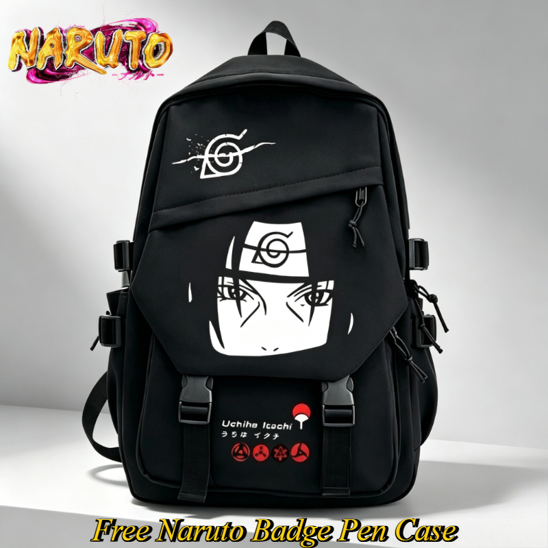 NARUTO Cartoon Backpack Two-di - Travel Accessories Gift Set review and price